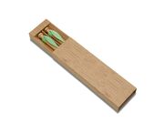 Conjunto Caneta e Lapiseira Bambu - 1305